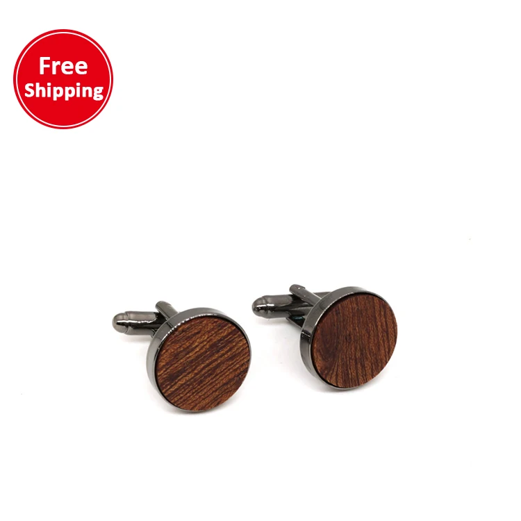 Бесплатная доставка/Прямая доставка, деревянные Запонки, французская рубашка, мужские высококачественные запонки для бизнеса по индивидуальному заказу