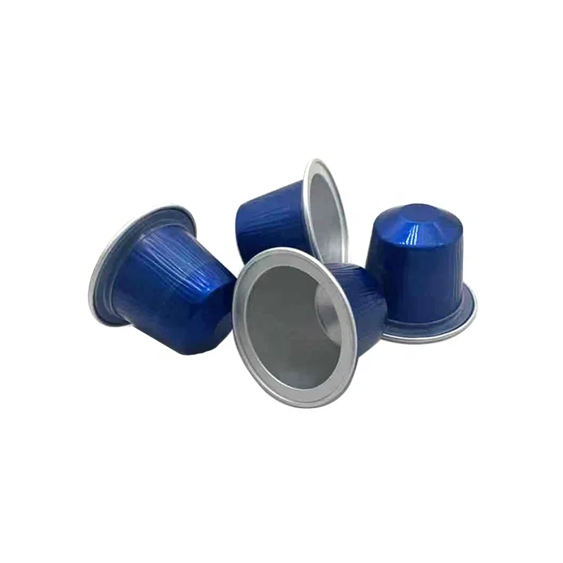 Aluminum foil capsule empty cup automatic filling sealing capsule empty cup disposable coffee aluminum cup