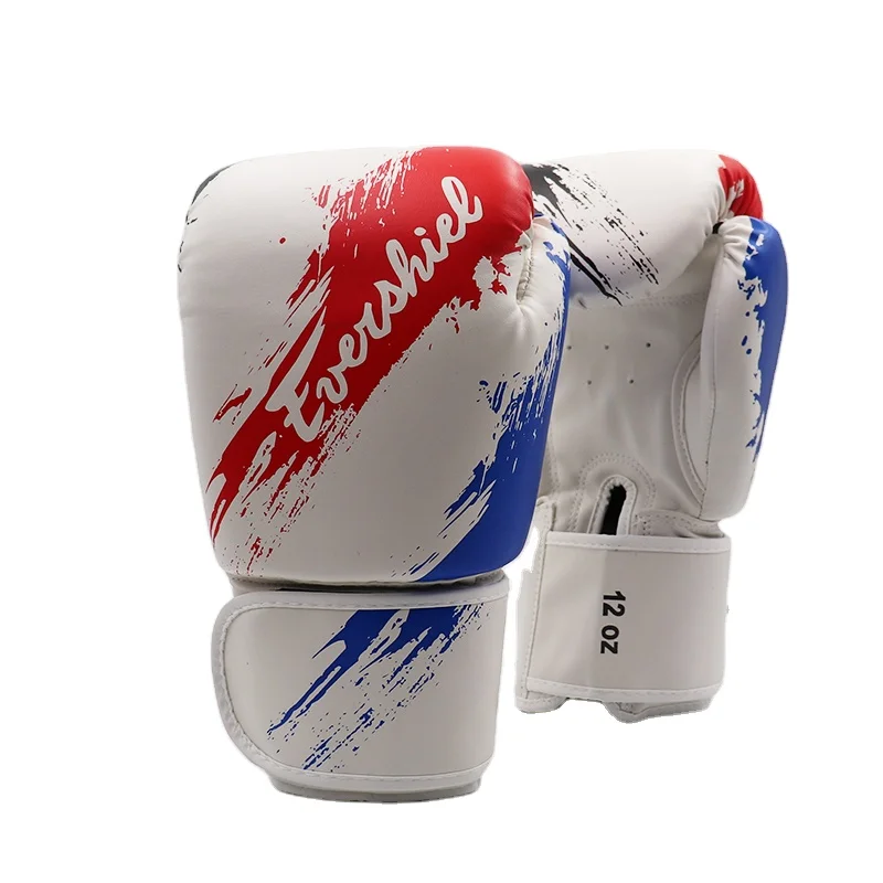 Kick Boxing Gloves Muay Thai Luva De Boxe Training Fighting Boxing Gloves Grappling MMA Glove