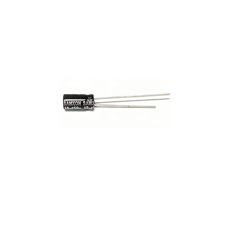 Алюминиевый электролитический конденсатор SAMXON EGT106M1HD11CB 10 мкФ 50V 5*11 Life 4000-10000