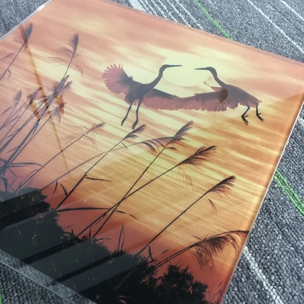 Customized Decor Stained Glass Home Hotel Art painting glass