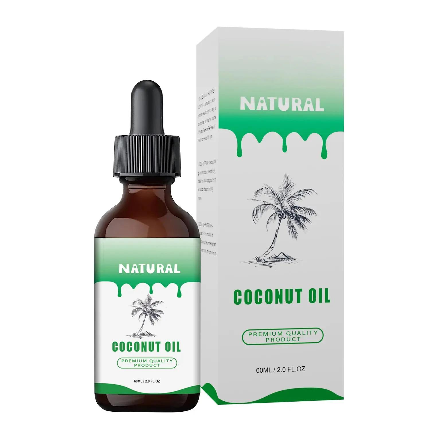 Private Label 100% Pure Organic Essential Oil Aromatherapy Massage Oil High Quality Nourishing Coconut Oil For Skin & Hair Care
