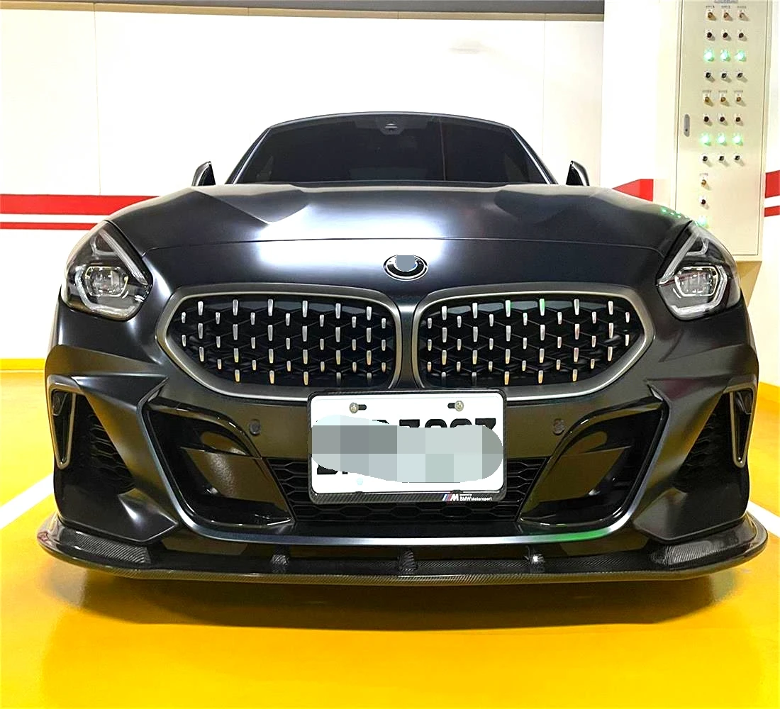 Applicable to 19-21BMW Z4 G29 modified carbon fiber small enclosure carbon fiber front shovel side skirt tail