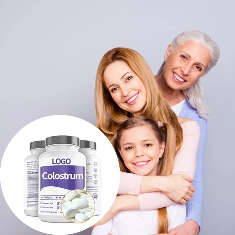 Customized processing bovine colostrum