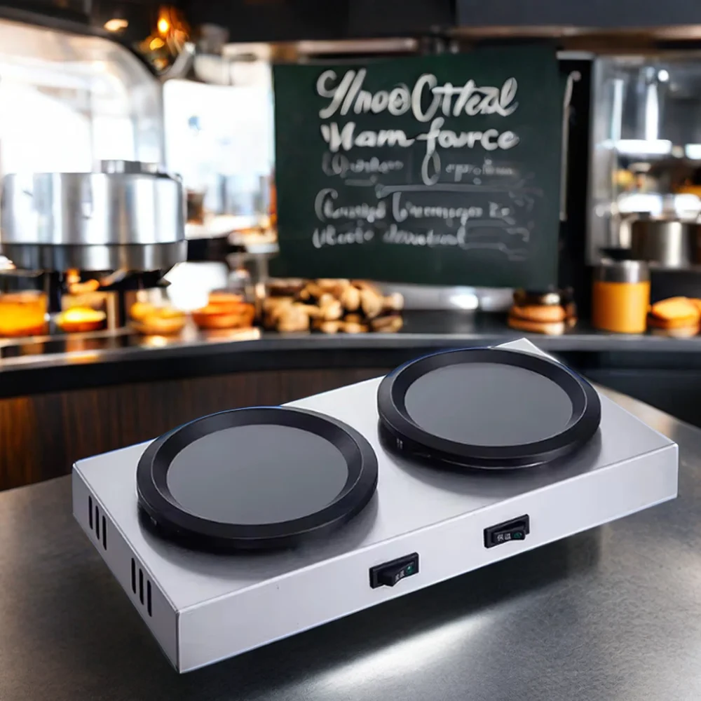 Double Warm Coffee Furnace Single Holding in Stainless Steel Material