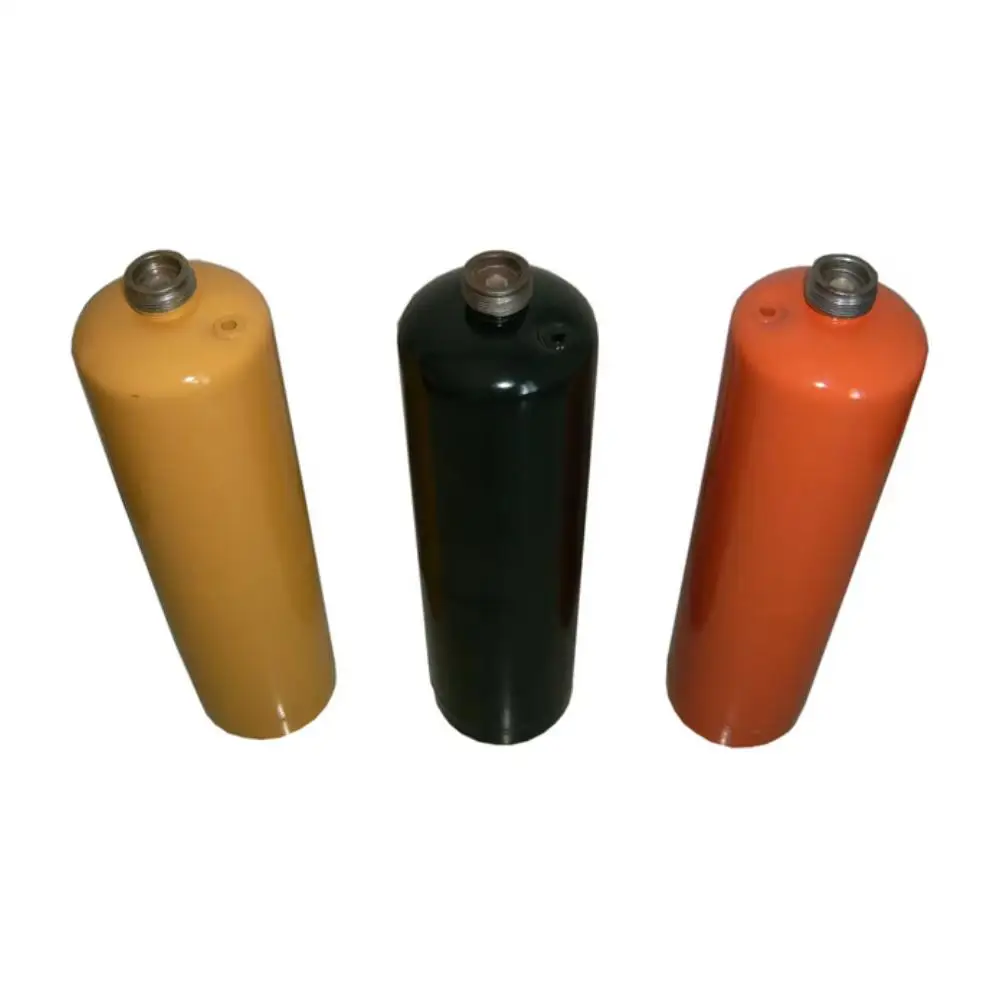 Пустой газовый баллончик можно использовать со сварочной ручной горелкой для наполнения газа MAPP 18 мПа-точка стандарт