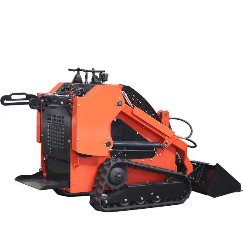 Hot Sale Skid Steer Loader Machine Auger Bucket Lawn Mower Snow Plow Attachment Mini Skid Steer Loader Front Loader 350 EPA 480