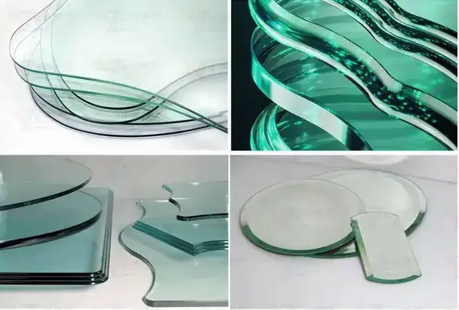 Automatic Round Oval Mirror Glass Polishing Beveling Machine