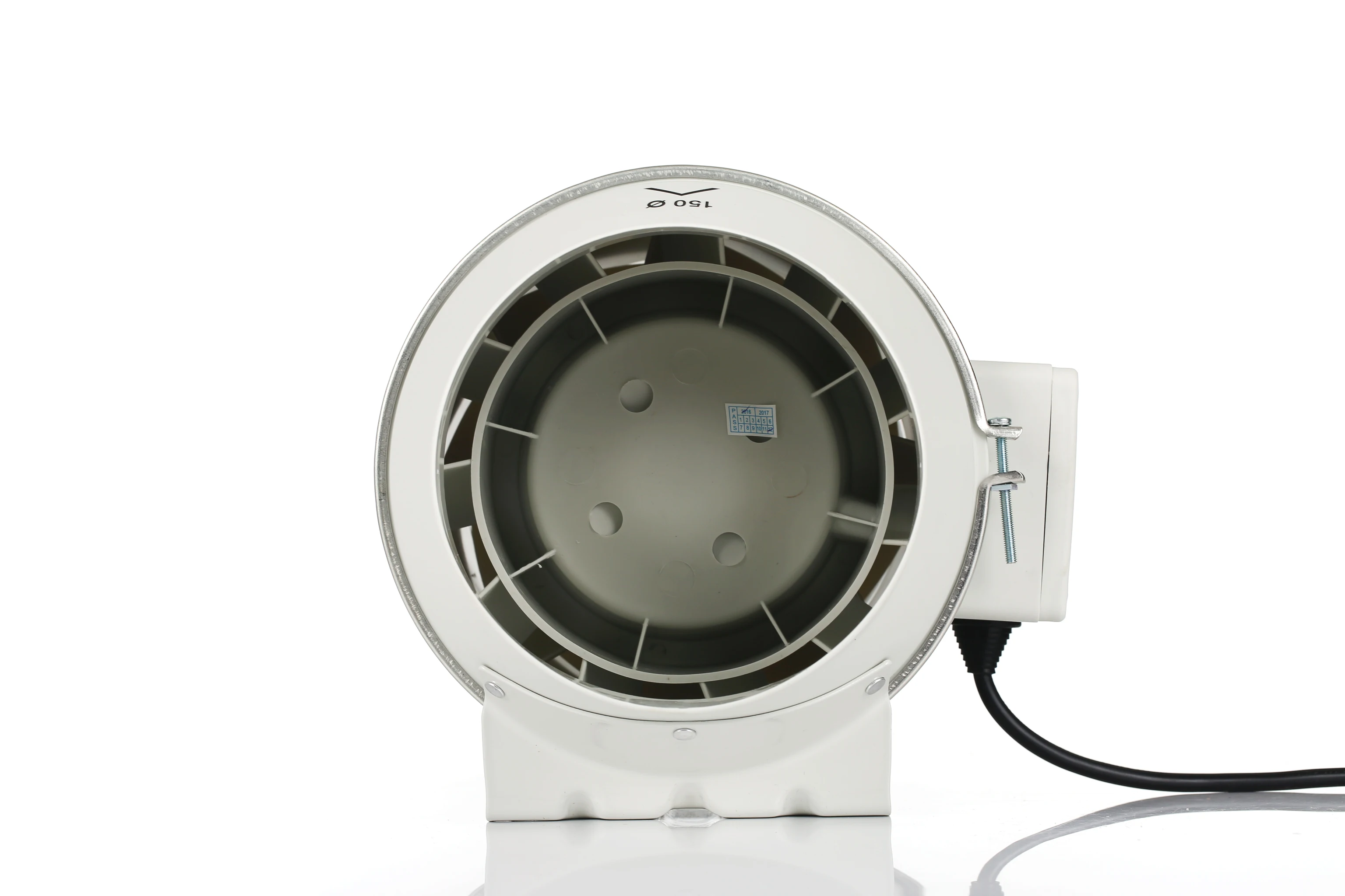 Hon&Guan 100 cfm exhaust fan 4 inch exhaust fan silent flexible duct fan