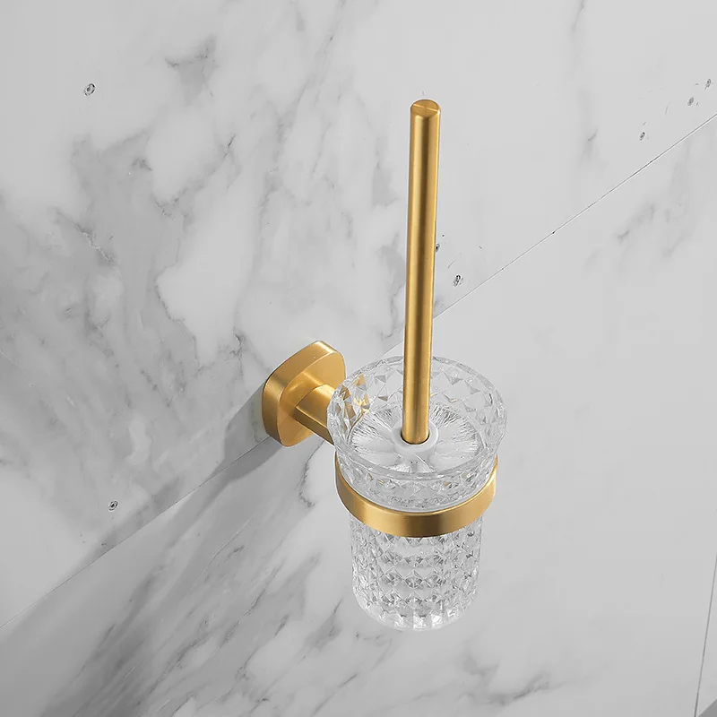Modern Design Wall Hanging Toilet Cleaning Brush Set Bathroom Toilet Brush