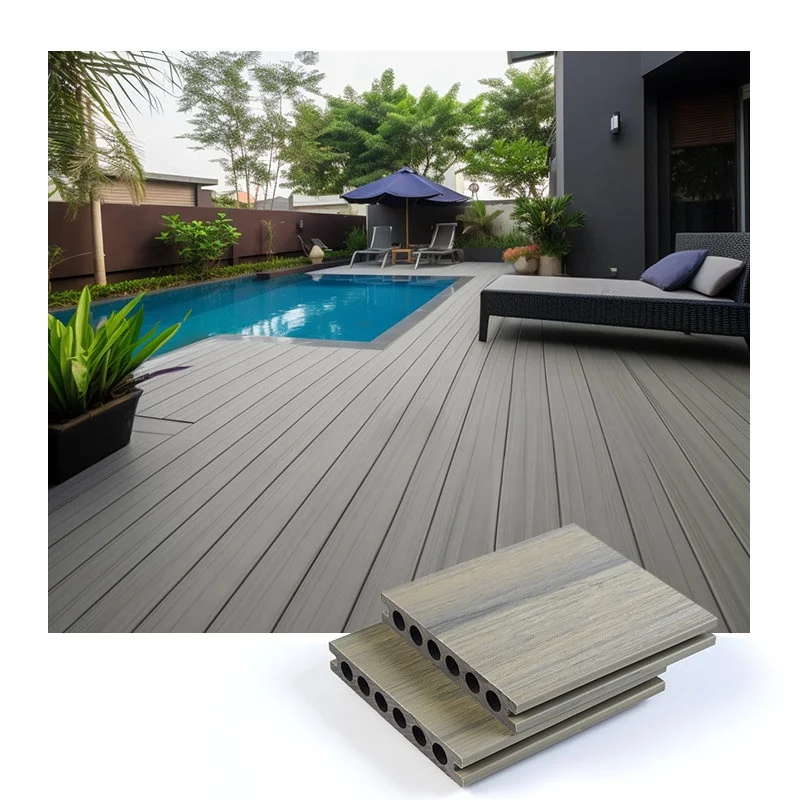 Chinese Supplier Offers High-Quality WPC Decking for Swimming Pool, Garden, and Outdoor Spaces