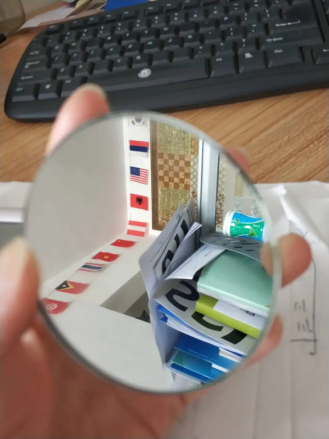 Custom Size Convex Mirror Glass R150 R200 Blind Spot Mirror for Auto Door Mirrors Glass