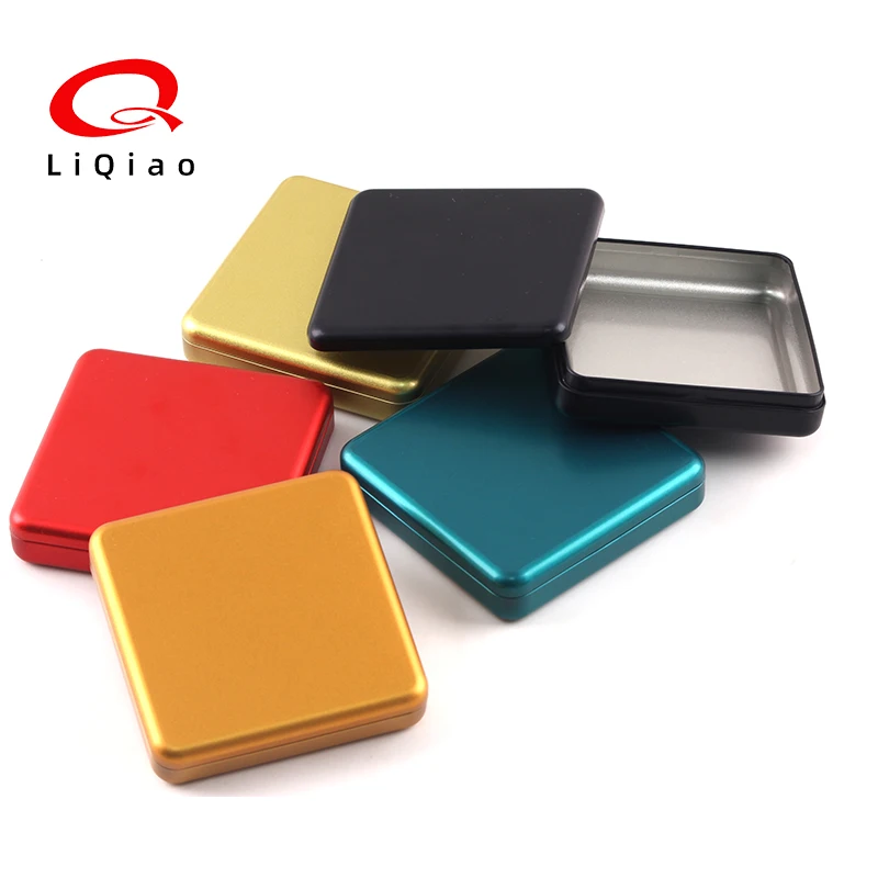 Customized Tin Box Eye Moisturizing Patch Wholesales Custom Printed Rectangular Metal Tin Box