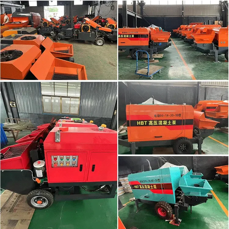 Manufacture machine Concrete Pump Concrete mixer mini Concrete Pump Pumpcrete Concrete Pump truck for sale