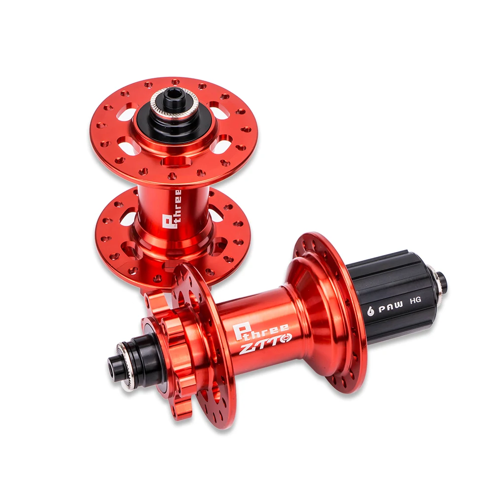 Ступица дискового тормоза ZTTO MTB с 6 отверстиями 32 отверстия P3 VS DT 370 xm490 D041SB D042SB сквозная ось быстросъемный 142 135 герметичный подшипник оранжевого