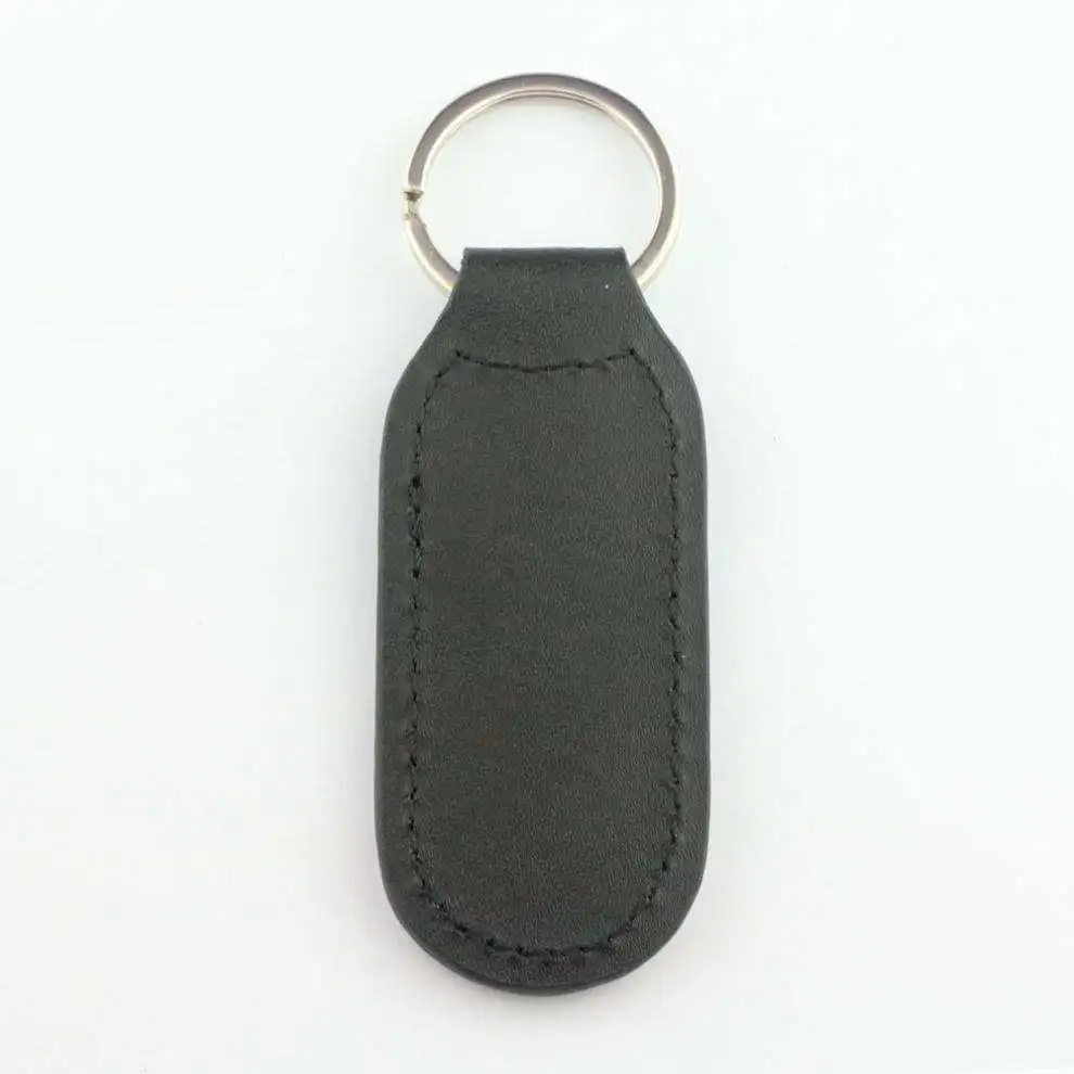 Factory Manufacturer Custom Wholesale Strap With Tassel Metal Leather Keychain