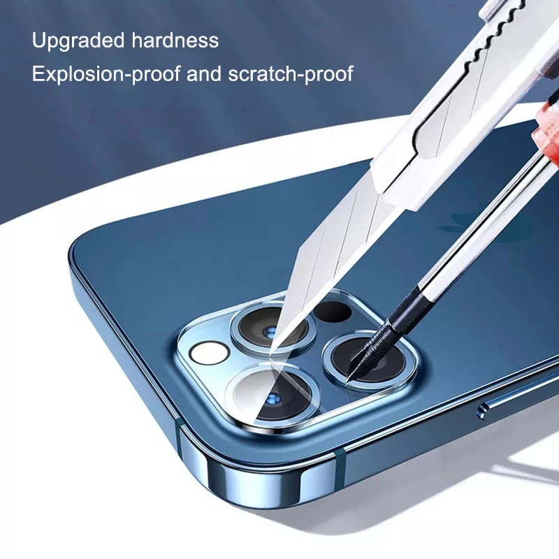 3D Защитная пленка для камеры мобильного телефона iPhone 11 12 13 14 pro Max HD прозрачное закаленное стекло Защита для объектива камеры