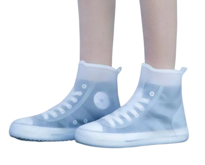 9873049 высококачественные прозрачные прочные противоскользящие дождевые сапоги из ТПЭ унисекс, галоши для дождевой обуви