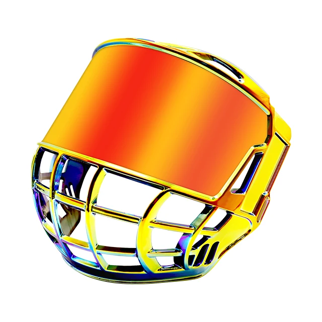 High Quality Ice Hockey Cage Both Side Anti-scratch Inner Italian Anti-fog Lens Ice Hockey Protective Equipment