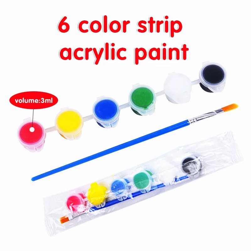 China OEM cheap Wholesale  mini acrylic  paint pots