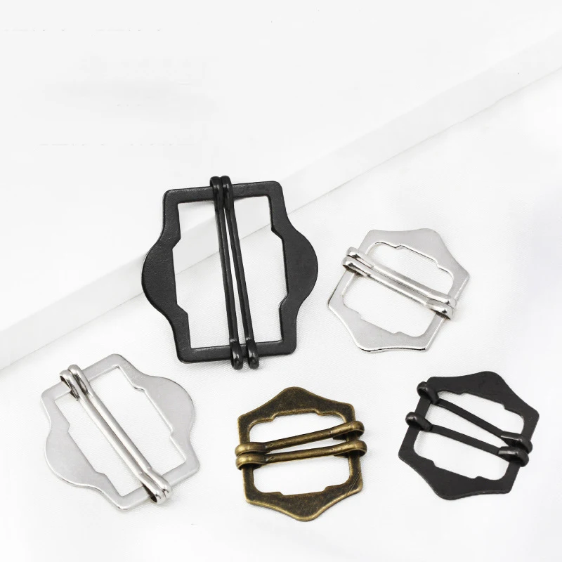 Garment Accessories Adjustable Suspenders Overall Buckle Metal Slider Buckle