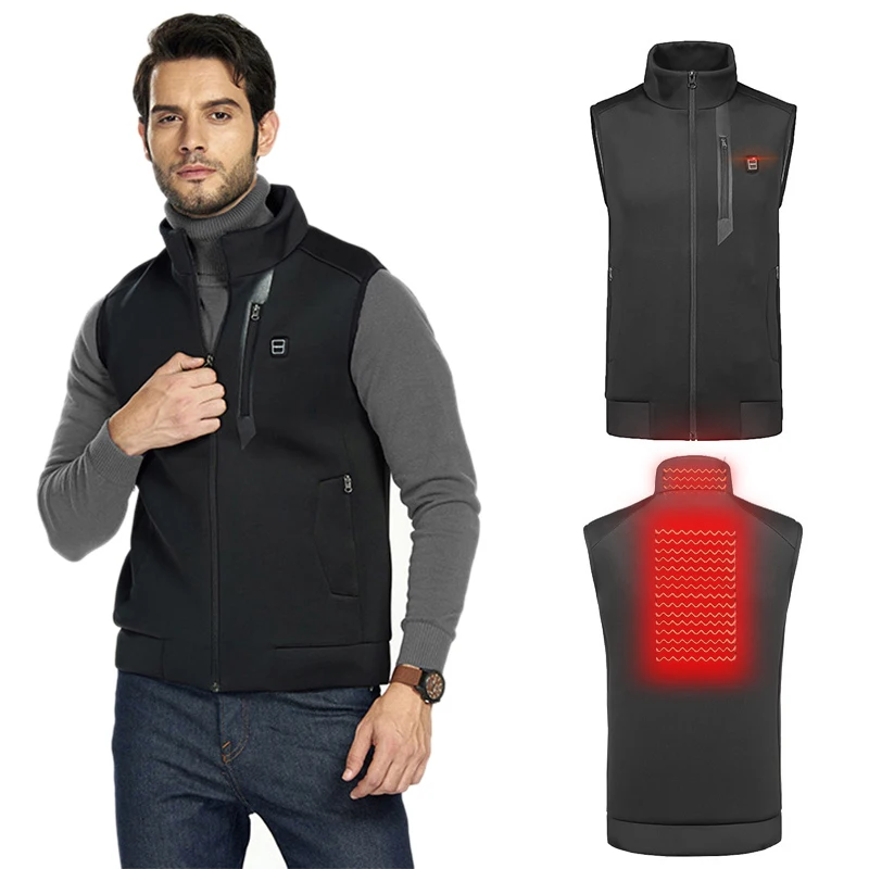 
Wholesale Far Infrared Rechargeable USB Battery Heated Vest 