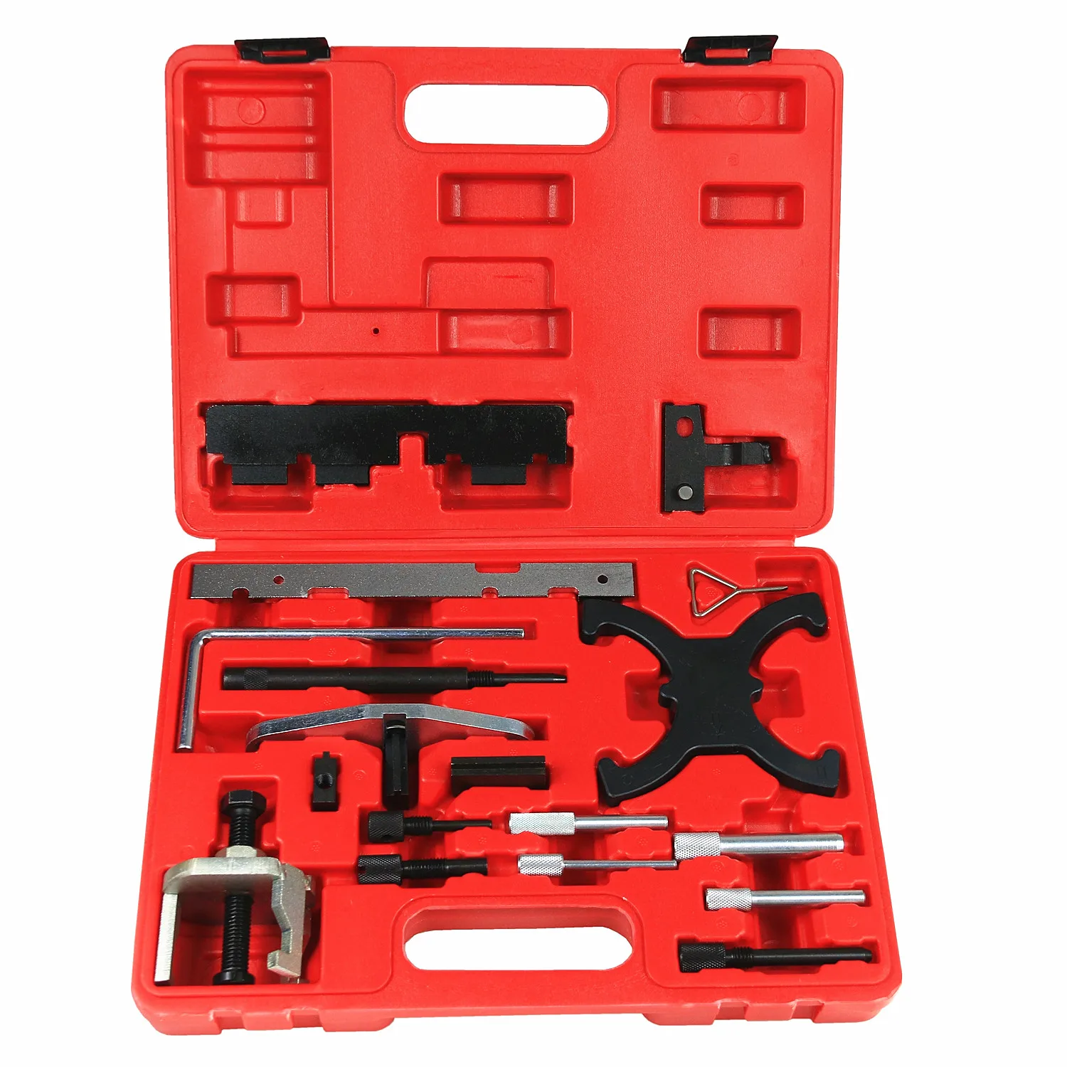Engine Timing Belt Tool Flywheel Locking Tool Kit for Ford Mazda Camshaft 1.4 1.6 1.8 2.0 Di/TDCi/TDDi Engine