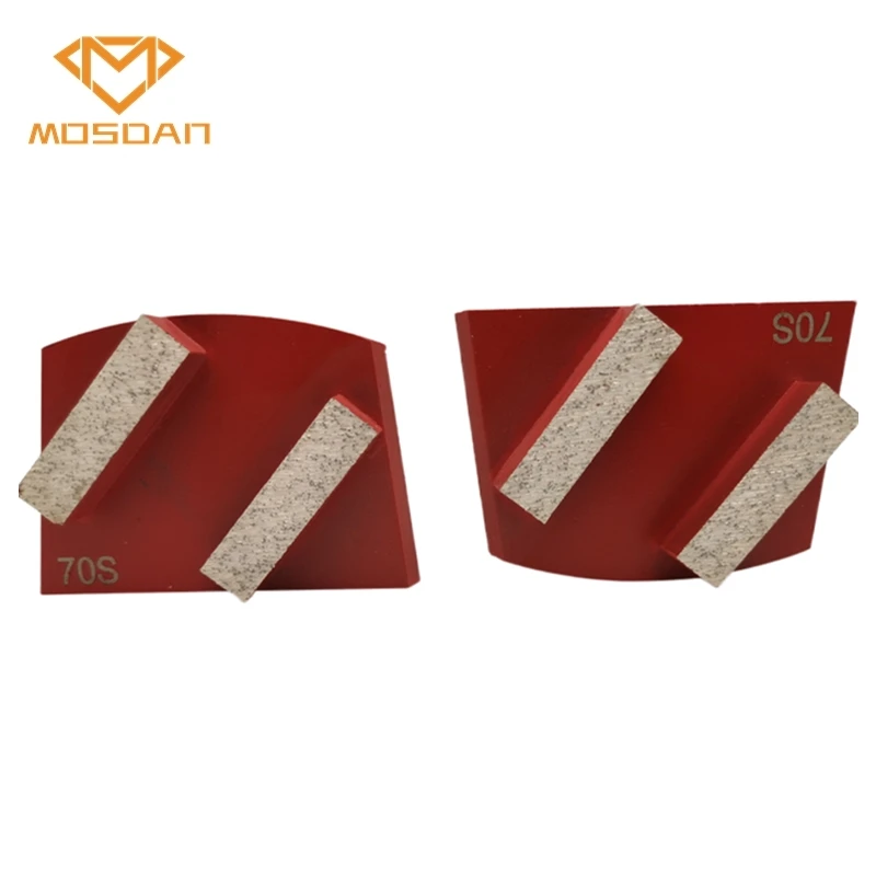 Onfloor Lavina Double Rectangle Bars Diamond Grinding Disks for Concrete Polishing