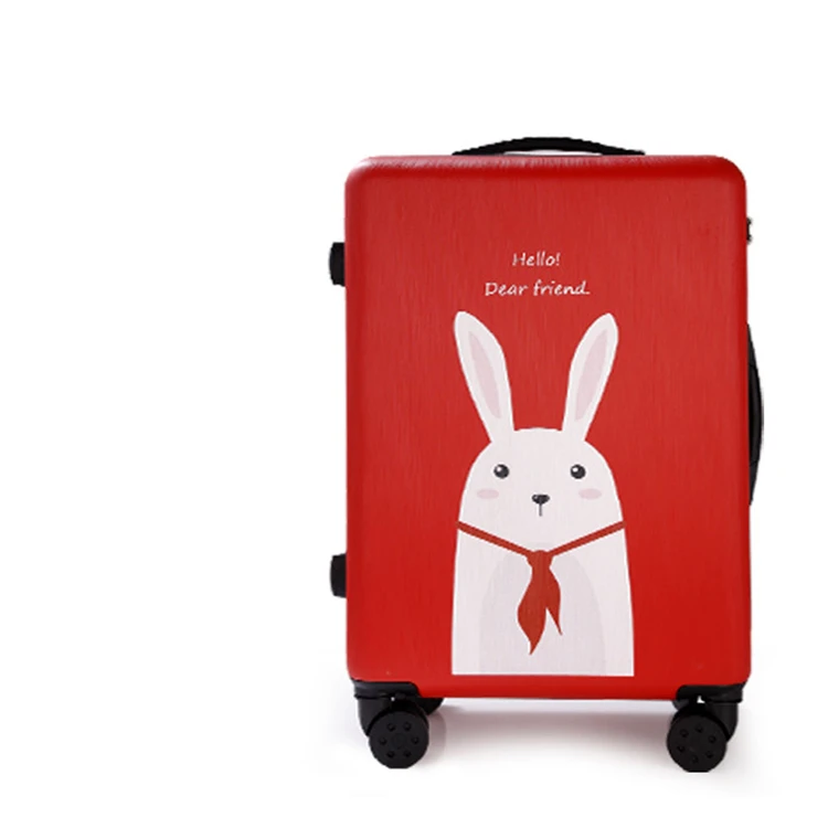 Wholesale Custom Printed 20 inch Kinder Koffer Vintage Suitcase For Women