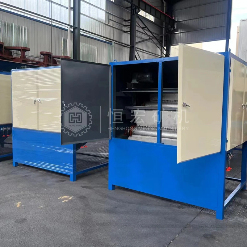 High Intensity Tin Ore Processing Separation Machine Sand Zircon Gold Magnet Separator Dry Roller Magnetic Separator Machine