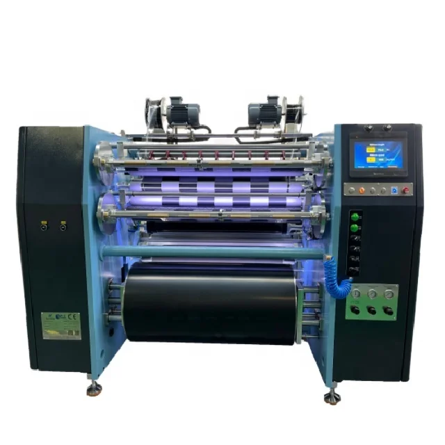 Direct Thermal Barcode Ribbon Thermal Transfer Ribbon Slitting Machine Trusted Supplier TTR Slitting Machine Wax Ribbon Slitter