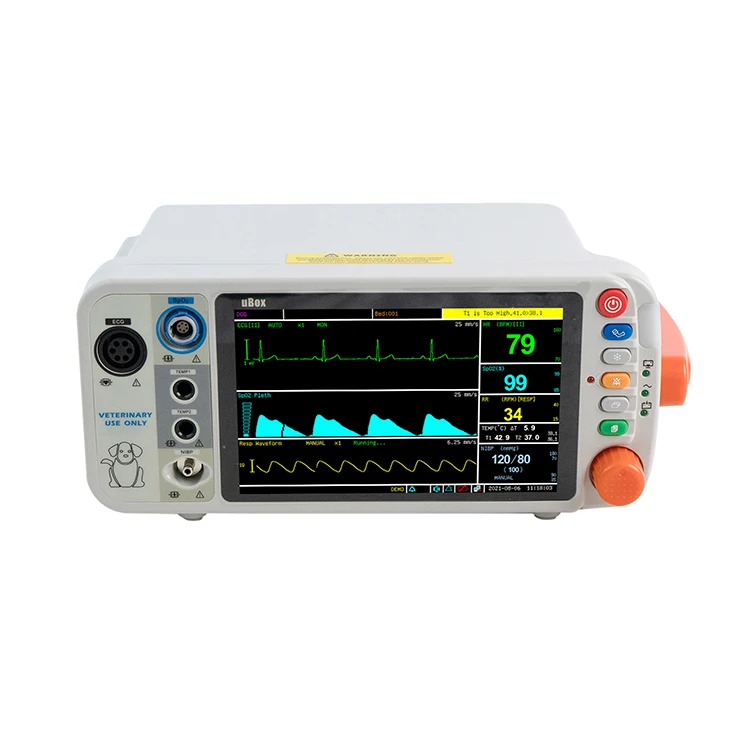 Animal Use Handheld Portable Vital Signs Monitor Vet Monitor Multiparametro BPM