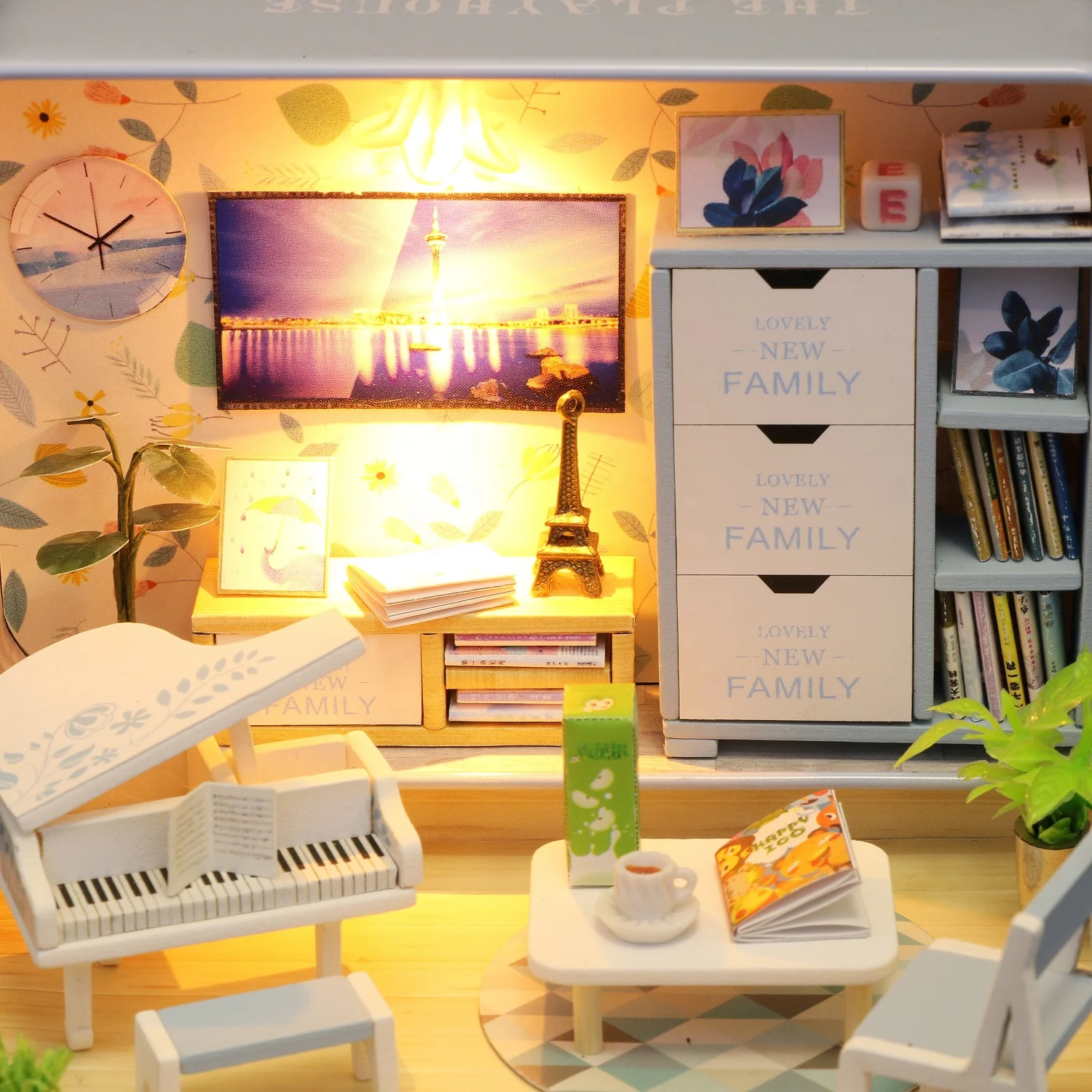 Hongda most selling product 2023 surprise gift items diy craft wooden diy kits for adults