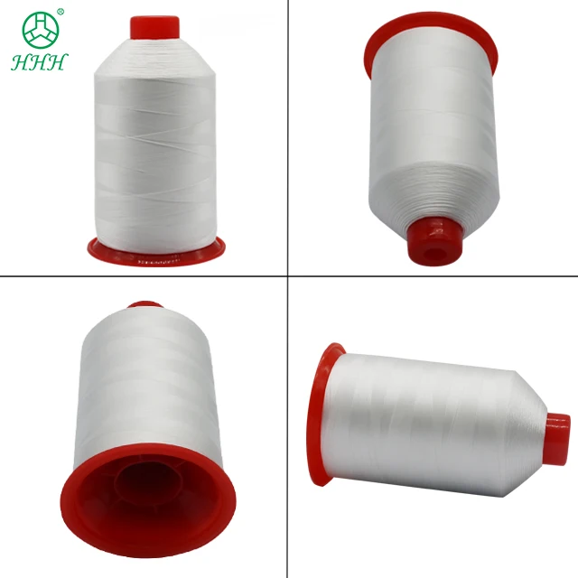 Linha de costura Ticket 40/3 Factory Price B69 High Tenacity Nylon Bonded Thread 3000M Tex70 Nylbond thread #40