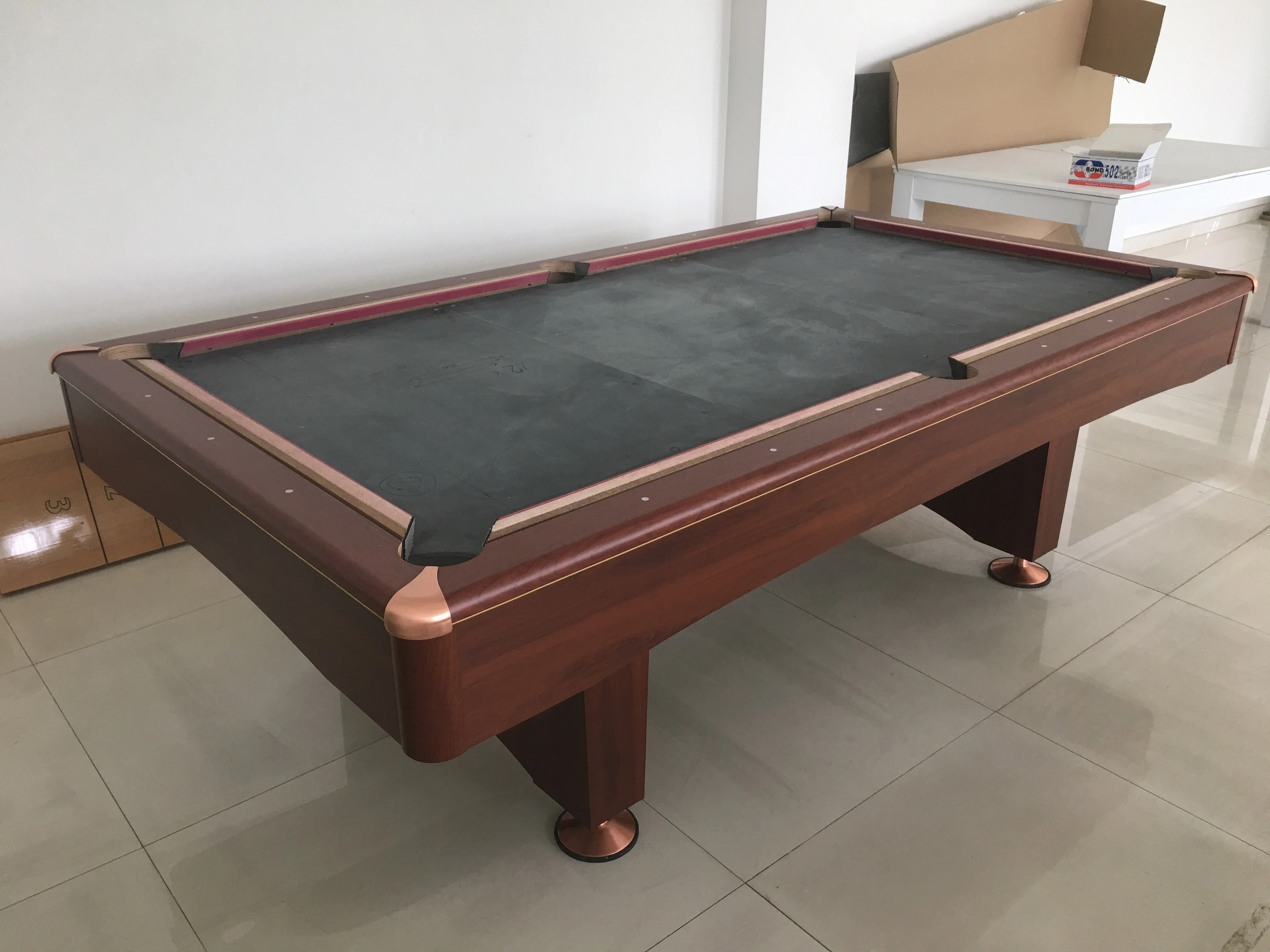 Philippine Popular Billiard Tables Solid Wood 9ft Maxima 7 Billiards Pool Table Games For club