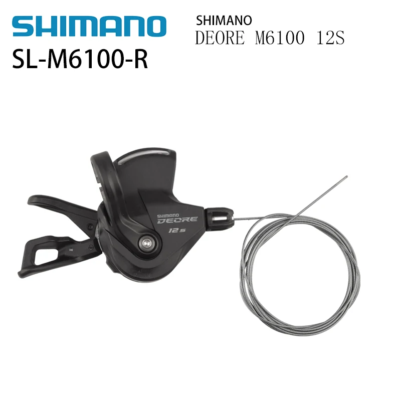  Shimano Deore M6100 1X12 комплект из 4-х предметов включает в себя RD-M6100SGS + SL-M6100 R CS-M6100 51 т маховик