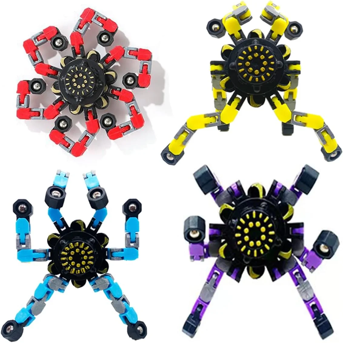 Детский и взрослый деформируемый робот механический ручной Спиннер для пальцев игрушка продажи