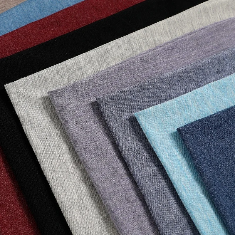 
China manufacture breathable 100%bamboo viscose fabric for clothes making 