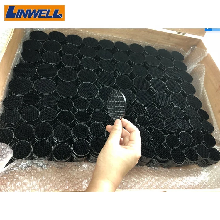 black coating aluminum honeycomb core for traffic lights guiding net