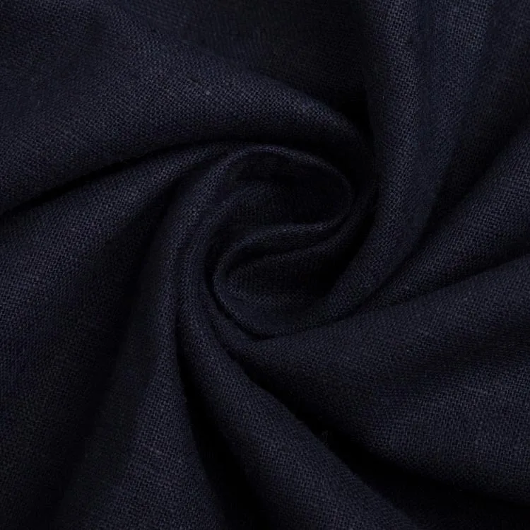 Cheap high quality customized soft clothing fabrics woven linen cotton 55% linen 45% cotton linen/cotton fabric for clothes