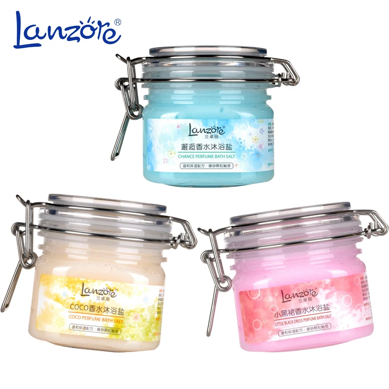 
Wholesale Natural Organic Private Label Oem Rose Perfume Spa Bath Salt Scrub Bulk With Custom Label 