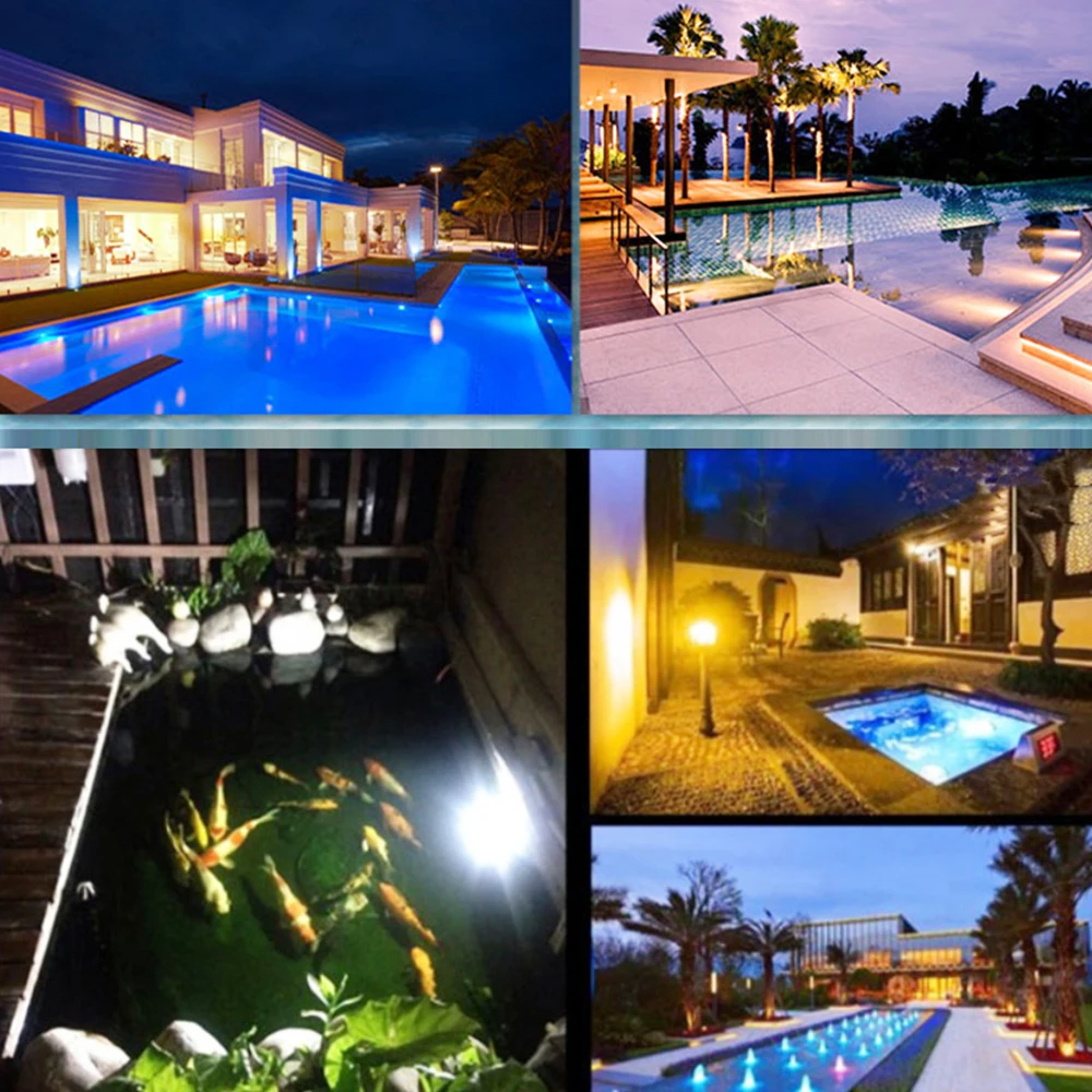 ABS 12 v par 56 led 9W 18W waterproof IP68 RGB swimming pool LED Light