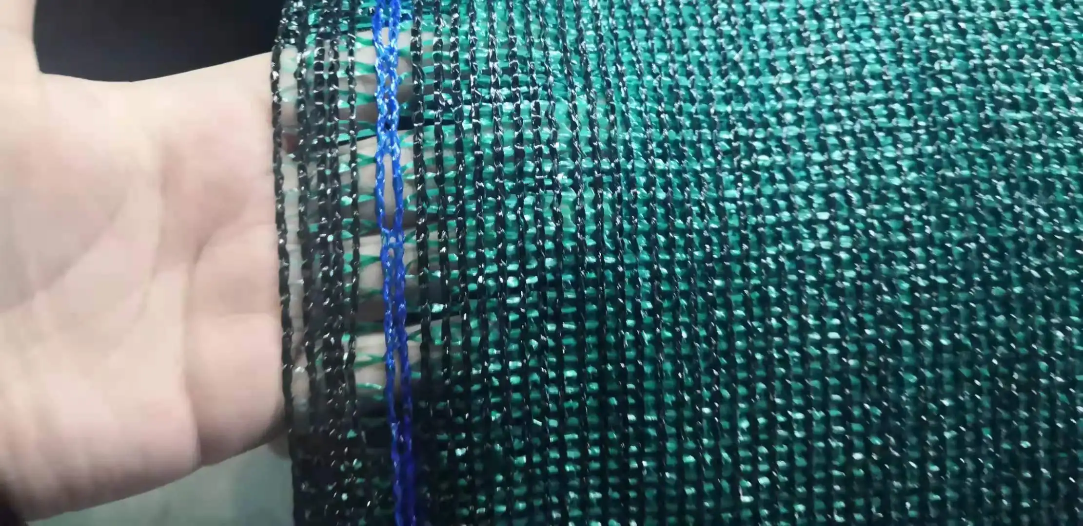 Сельскохозяйственная теплица HDPE 65-70 защищенный УФ водонепроницаемый материал Солнцезащитная сетка