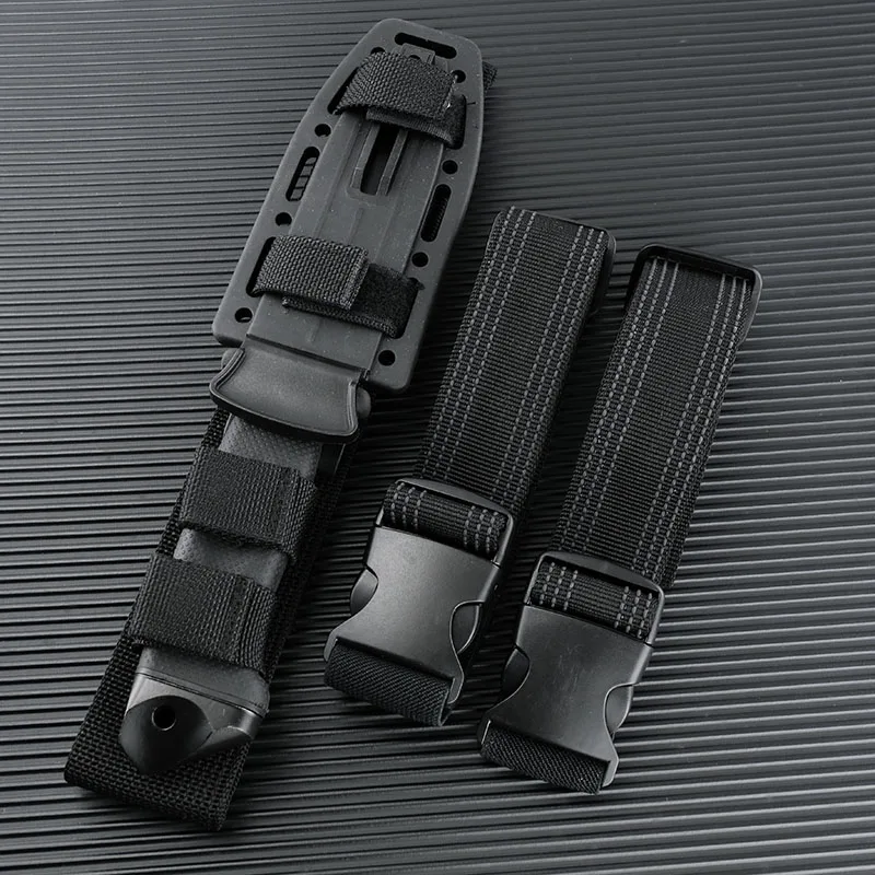 Tactic knife survival EDC fixed blade Outdoor hunting knife with kydex sheath