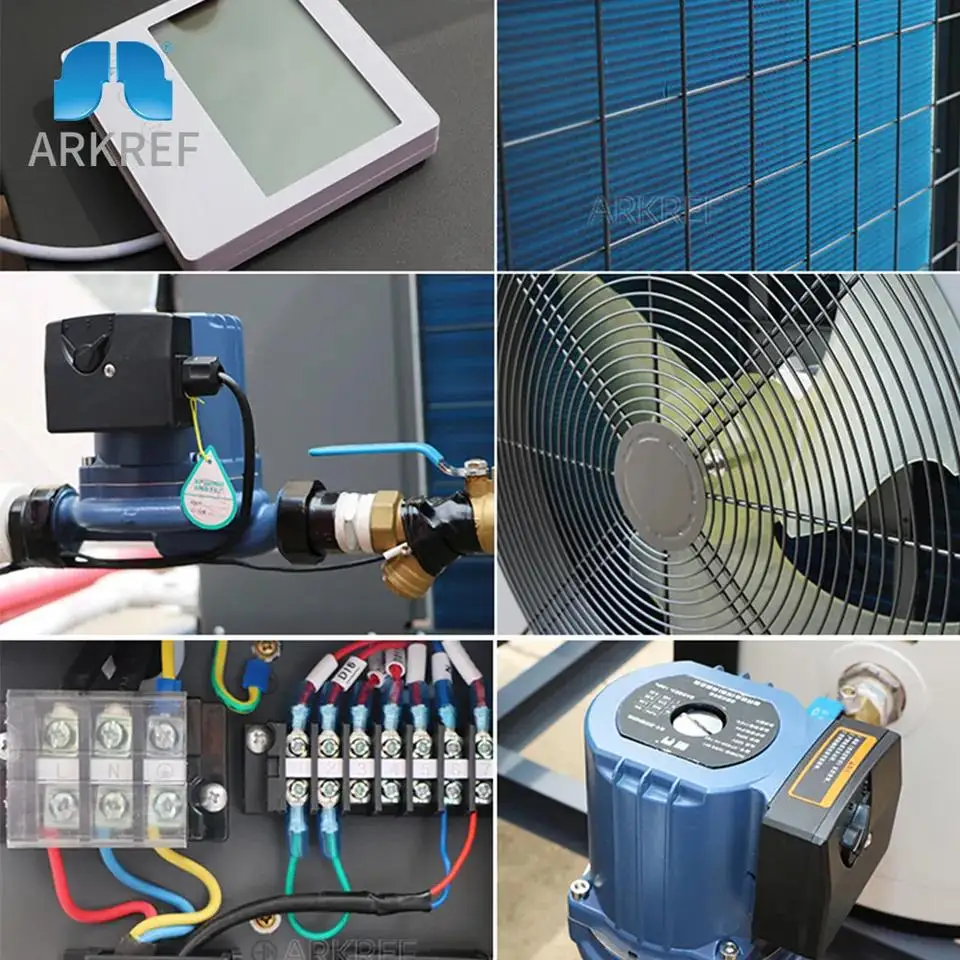 New Energy Inverter Air Source Heat Pump R32 Swimming Pool Heat pump For Houses