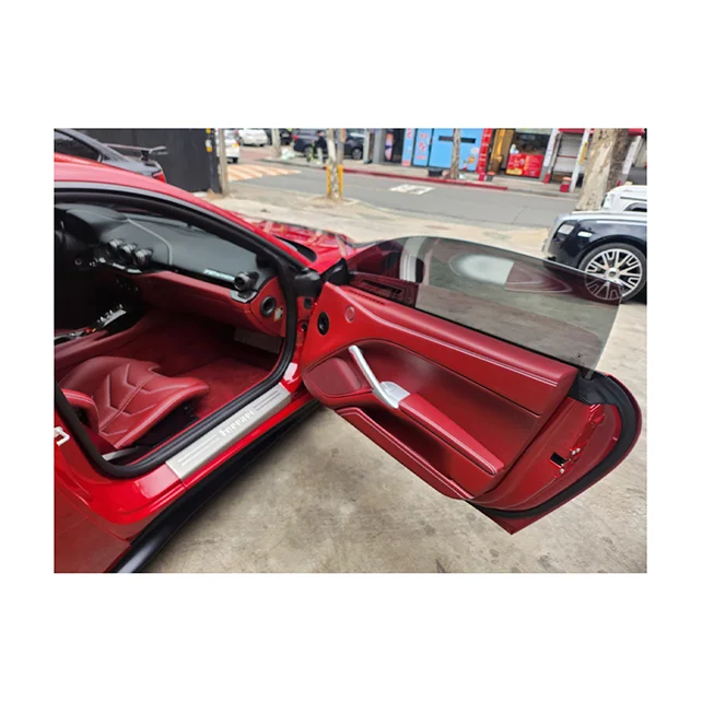 Hot sale of well-maintained red body and red seats supercar F12 Berlinetta short range 29000 km used sports car