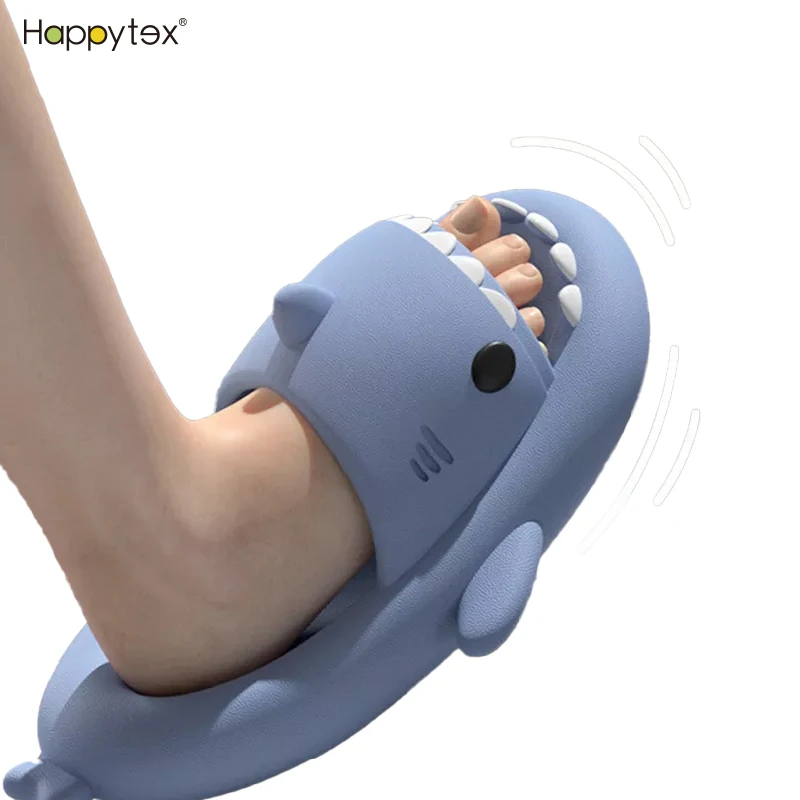 Custom Summer Baby Sharks Flip Flop Sandals Shoes EVA Thick Bottom Anti slip EVA Slipper Indoor Outdoor Thick Bottom Anti slip