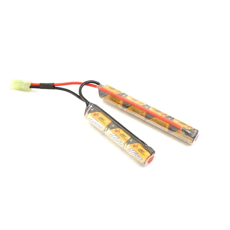 1600 мАч 9 6 В nimh airsoft батарея Бабочка Nunchuck Stick мини батарейный блок Airsoft ICS CA TM SRC JG G36 G & M733