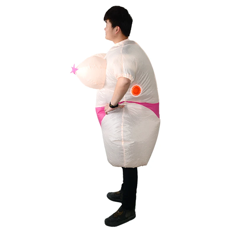 Inflatable Bob Suit Costume Bachelorette Party Supplies Inflatable Blow Up Lady Sexy Costume For Happy