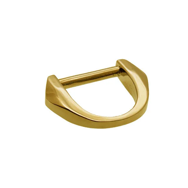 Factory price custom handbags accessory D ring metal buckle for purse Zinc Alloy rush proof Nickle/gold/brushed bronze 25mm/32mm
